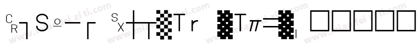 MiSans BoldTrueType字体转换